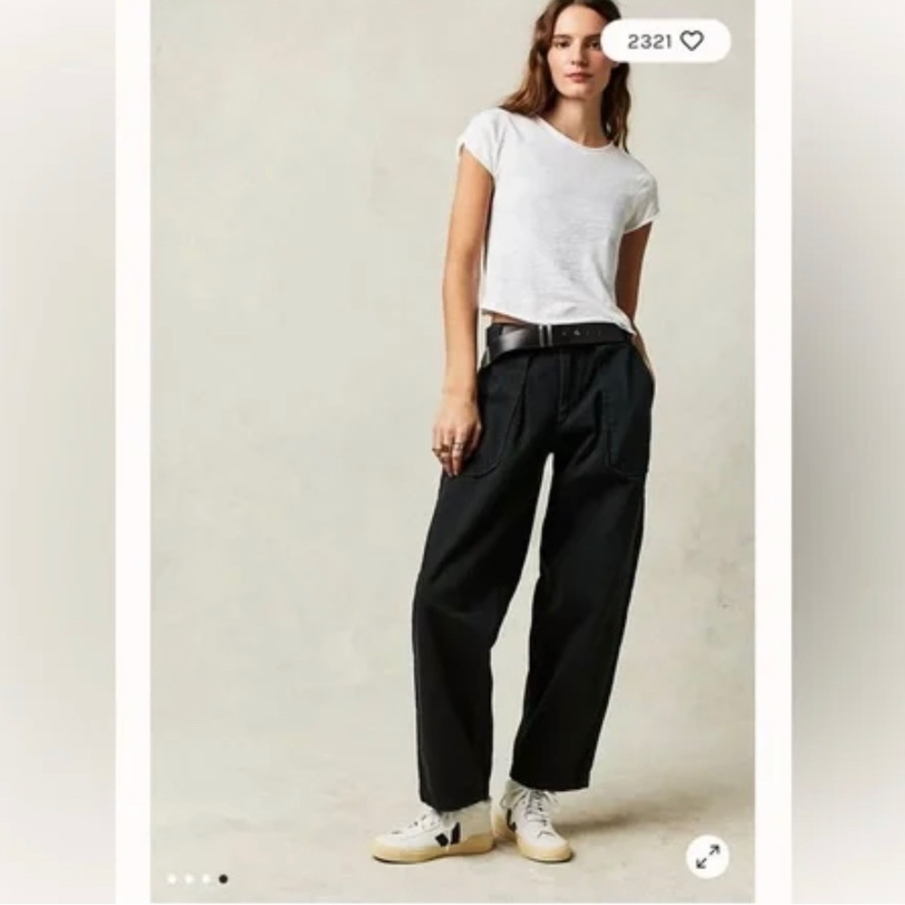 ❤️Free People Maeve Low Slung Oversized Trousers
